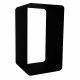 Stojak na drewno kominkowe w kształcie litery "O"
